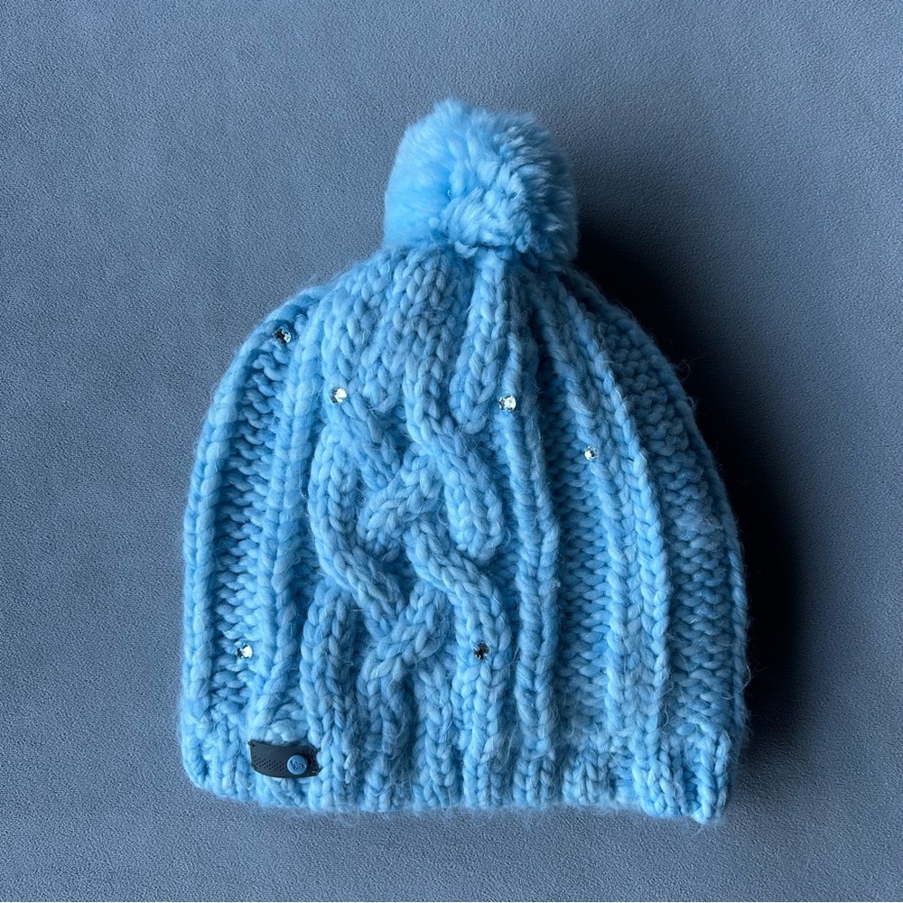 Roxy ~ Knit Toque ~ Pom and Rhinestones ~ Women’s One Size